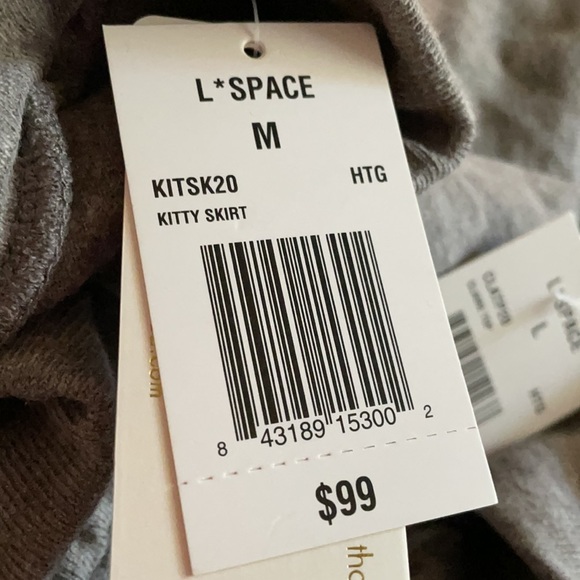 L space by Monica wise kitty skirt sweatshirt set - Picture 15 of 16